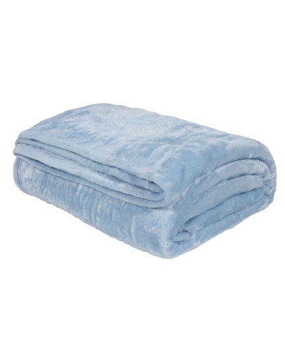 DAS BABY ΚΟΥΒΕΡΤΑ VELOUR ΑΓΚΑΛΙΑΣ RELAX 1344 ΓΑΛΑΖΙΟ