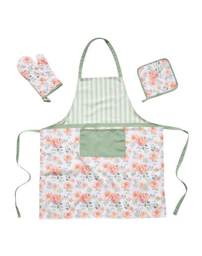 DAS HOME ΣΕΤ ΚΟΥΖΙΝΑΣ 3ΤΜΧ 0720 ΛΕΥΚΟ, ΠΡΑΣΙΝΟ, ΣΟΜΟΝ