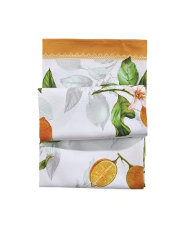 DAS HOME RUNNER 45Χ140 0724 ΚΙΤΡΙΝΟ, ΛΕΥΚΟ, ΠΡΑΣΙΝΟ