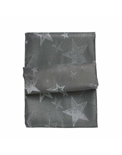 DAS HOME CHRISTMAS RUNNER 45Χ140 0718 ΑΣΗΜΙ, ΓΚΡΙ