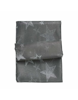 DAS HOME CHRISTMAS ΤΡΑΠΕΖΟΜΑΝΤΗΛΟ 140Χ220 0718 ΑΣΗΜΙ, ΓΚΡΙ