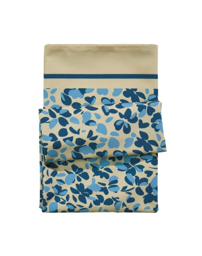 DAS HOME ΤΡΑΠΕΖΟΜΑΝΤΗΛΟ 140Χ220 0723 ΜΠΕΖ, ΜΠΛΕ