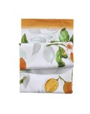 DAS HOME ΤΡΑΠΕΖΟΜΑΝΤΗΛΟ 140Χ220 0724 ΚΙΤΡΙΝΟ, ΛΕΥΚΟ, ΠΡΑΣΙΝΟ