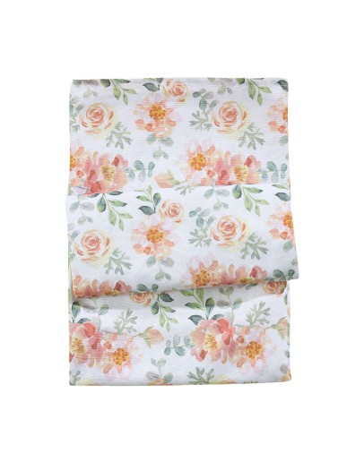 DAS HOME ΤΡΑΠΕΖΟΜΑΝΤΗΛΟ 140Χ220 0720 ΛΕΥΚΟ, ΠΡΑΣΙΝΟ, ΣΟΜΟΝ