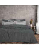 DAS HOME ΚΟΥΒΕΡΤΑ VELOUR MONH 1343 ΓΡΑΦΙΤΗΣ