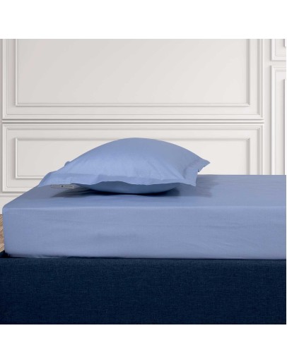 GREENWICH POLO CLUB ΣΕΝΤΟΝΙ ΜΕ ΛΑΣΤΙΧΟ ΜΟΝΟ 100*200+35 LOFT 2507 BABY BLUE