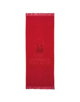 GREENWICH POLO CLUB ΠΕΤΣΕΤΑ ΘΑΛΑΣΣΗΣ 90Χ190 3657 RED