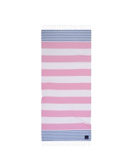 GREENWICH POLO CLUB PAREO JACQUARD 80Χ180 3814 PINK