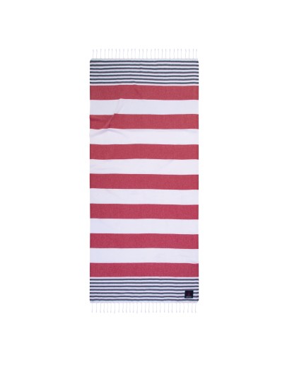 GREENWICH POLO CLUB PAREO JACQUARD 80Χ180 3815 RED