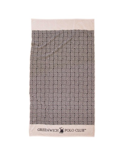 GREENWICH POLO CLUB ΠΕΤΣΕΤΑ ΘΑΛΑΣΣΗΣ 90Χ170 3732 BLACK, IVORY