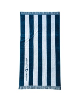 GREENWICH POLO CLUB ΠΕΤΣΕΤΑ ΘΑΛΑΣΣΗΣ 90Χ170 3725 BLUE, WHITE