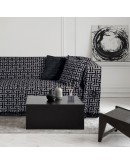 GREENWICH POLO CLUB ΡΙΧΤΑΡΙ 180Χ300 ESSENTIAL 3901 ΓΚΡΙ, ΜΑΥΡΟ