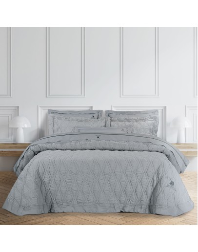 GREENWICH POLO CLUB ΚΟΥΒΕΡΛΙ ΥΠΕΡΔΙΠΛΟ ΣΕΤ 2160 GREY