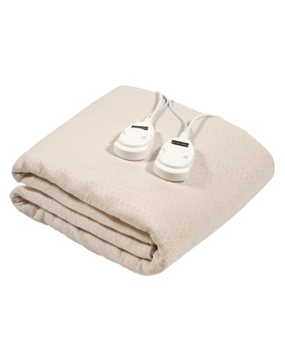 DAS HOME ΗΛΕΚΤΡΙΚΗ ΚΟΥΒΕΡΤΑ CΟMFORT ΔΙΠΛΗ 0488 BEIGE