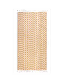 GREENWICH POLO CLUB PAREO FOUTA 80X180 3685 OCHRE