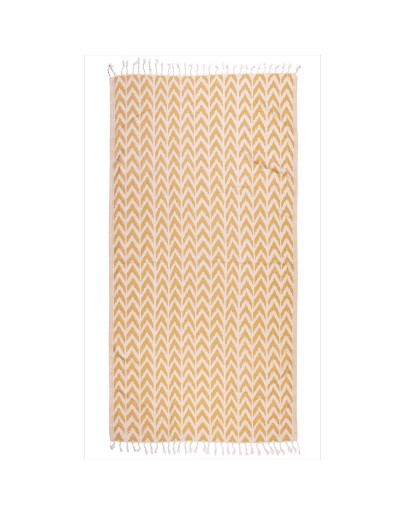 GREENWICH POLO CLUB PAREO FOUTA 80X180 3685 OCHRE