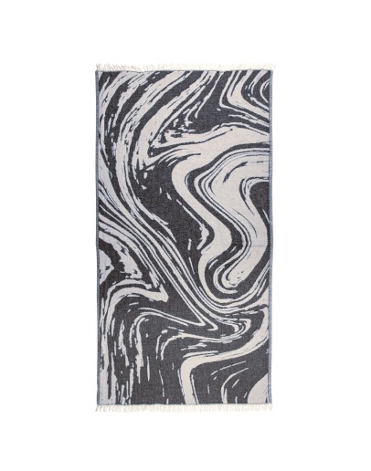 GREENWICH POLO CLUB PAREO FOUTA 80X180 3682 BLACK