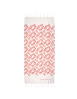 GREENWICH POLO CLUB PAREO PRINTED 80Χ180 3664 CORAL