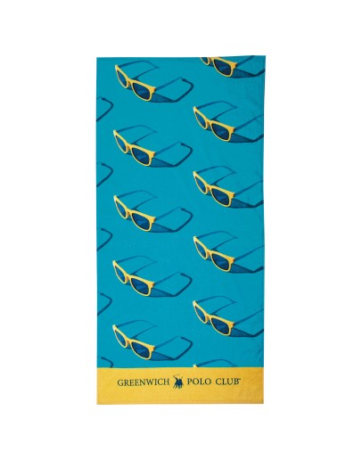 GREENWICH POLO CLUB JUNIOR ΠΕΤΣΕΤΑ ΘΑΛΑΣΣΗΣ 70Χ140 3720 BLUE, YELLOW