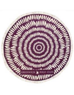 GREENWICH POLO CLUB ΠΕΤΣΕΤΑ ΣΤΡΟΓΓΥΛΗ ΘΑΛΑΣΣΗΣ 3687 BORDEAUX, ECRU