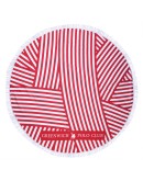 GREENWICH POLO CLUB ΠΕΤΣΕΤΑ ΣΤΡΟΓΓΥΛΗ ΘΑΛΑΣΣΗΣ 3689 RED, WHITE