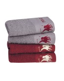 GREENWICH POLO CLUB ΣΕΤ ΠΕΤΣΕΤΕΣ 4 ΤΕΜΑΧΙΩΝ 2670 ΓΚΡΙ, ΜΠΟΡΝΤΩ