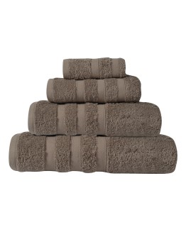 DAS HOME ΠΕΤΣΕΤΑ ΜΠΑΝΙΟΥ PRESTIGE 80Χ150 1162 TAUPE