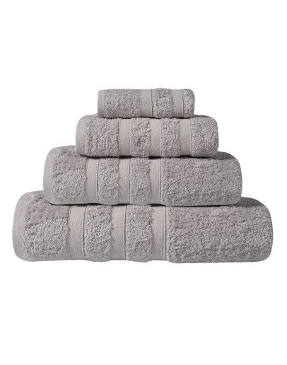 DAS HOME ΠΕΤΣΕΤΑ ΠΡΟΣΩΠΟΥ PRESTIGE 50Χ90 1164 ICE GREY