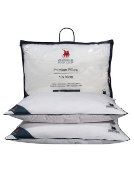 GREENWICH POLO CLUB ΜΑΞΙΛΑΡΙ ΠΟΥΠΟΥΛΕΝΙΟ 50Χ70 ESSENTIAL 2304 WHITE