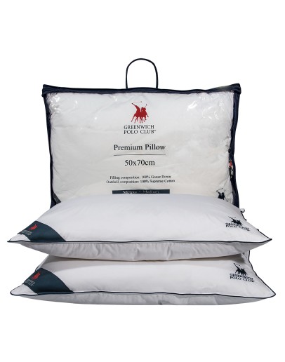 GREENWICH POLO CLUB ΜΑΞΙΛΑΡΙ ΠΟΥΠΟΥΛΕΝΙΟ 50Χ70 ESSENTIAL 2304 WHITE