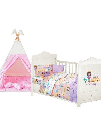 DAS BABY ΚΟΥΒΕΡΛΙ  6380 FUN ΛΙΛΑ, ΠΕΤΡΟΛ, ΣΟΜΟΝ, ΩΧΡΑ