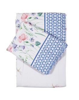 DAS HOME 0597 RUNNER 40Χ150 ΛΕΥΚΟ, ΜΠΛΕ, ΡΟΖ