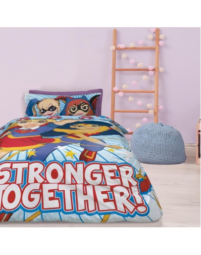 SUPER HERO GIRLS 5005 ΣΕΤ ΘΗΚΗ ΜΟΝΗ ΓΑΛΑΖΙΟ, ΚΟΚΚΙΝΟ