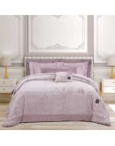 GREENWICH POLO CLUB ΚΟΥΒΕΡΤΟΠΑΠΛΩΜΑ RABBIT FAUX FUR KING PREMIUM 3963 NUDE