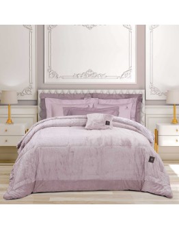 GREENWICH POLO CLUB ΚΟΥΒΕΡΤΟΠΑΠΛΩΜΑ RABBIT FAUX FUR KING PREMIUM 3963 NUDE