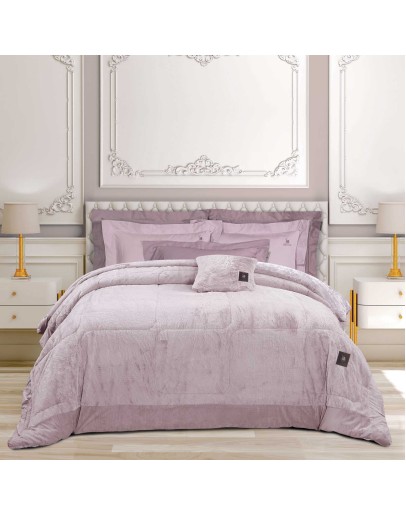 GREENWICH POLO CLUB ΚΟΥΒΕΡΤΟΠΑΠΛΩΜΑ RABBIT FAUX FUR KING PREMIUM 3963 NUDE