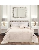 GREENWICH POLO CLUB ΚΟΥΒΕΡΤΟΠΑΠΛΩΜΑ RABBIT FAUX FUR KING PREMIUM 3962 IVORY