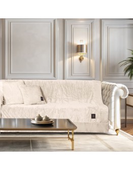 GREENWICH POLO CLUB ΡΙΧΤΑΡΙ VELVET 180Χ300 PREMIUM 3968 IVORY