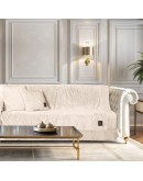 GREENWICH POLO CLUB ΡΙΧΤΑΡΙ VELVET 180Χ250 PREMIUM 3968 IVORY