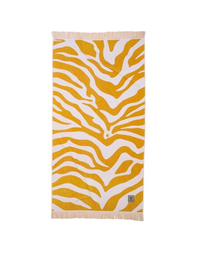 GREENWICH POLO CLUB ΠΕΤΣΕΤΑ ΘΑΛΑΣΣΗΣ 90Χ180 ESSENTIAL 3741 OCHRE, WHITE