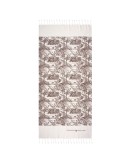 GREENWICH POLO CLUB PAREO PRINTED 80Χ180 3668 BROWN