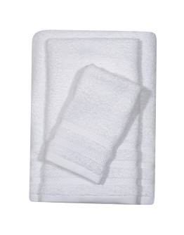 DAS HOME ΠΕΤΣΕΤΑ ΜΠΑΝΙΟΥ HAPPY 70Χ140 1230 ARTIC WHITE