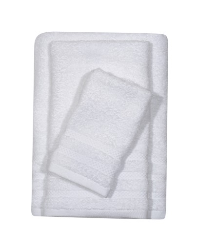 DAS HOME ΠΕΤΣΕΤΑ ΜΠΑΝΙΟΥ HAPPY 70Χ140 1230 ARTIC WHITE