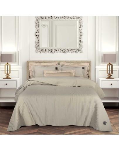 GREENWICH POLO CLUB ΚΟΥΒΕΡΛΙ KING ESSENTIAL 4455 TAUPE