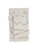 DAS HOME ΣΕΤ ΠΕΤΣΕΤΕΣ 3ΤΕΜΑΧΙΩΝ BEST 0872 BEIGE