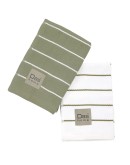 DAS HOME ΣΕΤ ΠΟΤΗΡΟΠΑΝΑ 2ΤΜΧ 40X60 0885 OLIVE