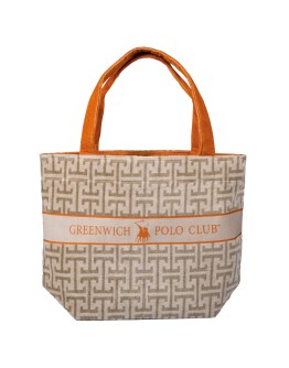 GREENWICH POLO CLUB ΤΣΑΝΤΑ ΘΑΛΑΣΣΗΣ 55Χ40 ESSENTIAL 5228 ORANGE, TAUPE