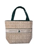 GREENWICH POLO CLUB ΤΣΑΝΤΑ ΘΑΛΑΣΣΗΣ 55Χ40 ESSENTIAL 5229 GREEN, TAUPE