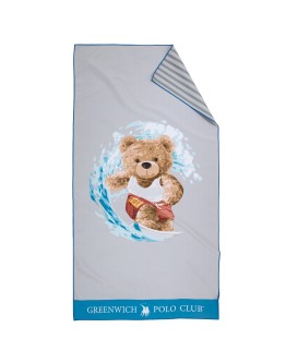 GREENWICH POLO CLUB JUNIOR ΠΕΤΣΕΤΑ ΘΑΛΑΣΣΗΣ 70Χ140 4179 BLUE, GREY