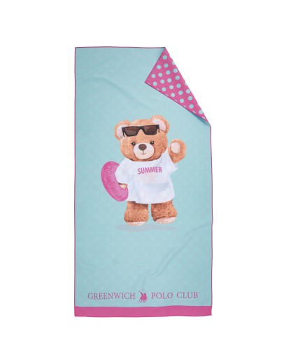 GREENWICH POLO CLUB JUNIOR ΠΕΤΣΕΤΑ ΘΑΛΑΣΣΗΣ 70Χ140 5223 FUSCHIA, MINT